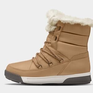The North Face Sierra Luxe Waterproof Almond Butter/Falcon Brown Women’s Size 8